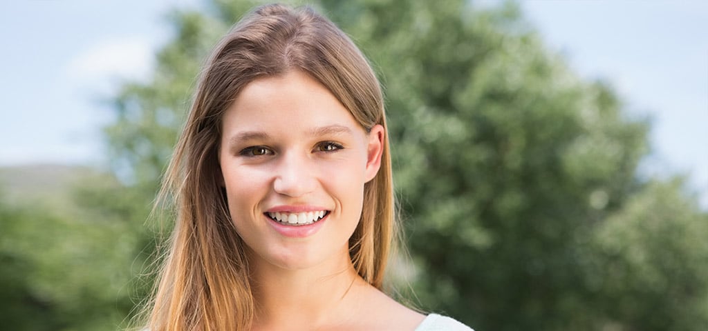 Woman Smiling Honey Orthodontics in Gurnee, IL